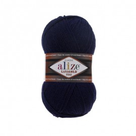 ALIZE LANAGOLD FINE 58 т.синий